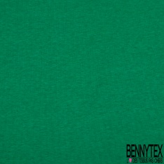 Molleton Gratté Double Face Uni Vert Gazon