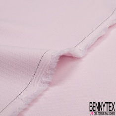 Crêpe Polyester Elasthanne Tailleur Uni Rose Layette