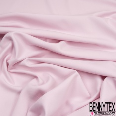 Crêpe Polyester Elasthanne Tailleur Uni Rose Layette