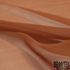 Mousseline de Soie Crêpon Pétrole