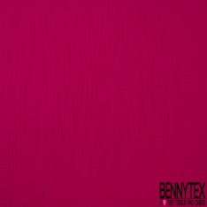 Coton Double Gaze Uni Fuchsia