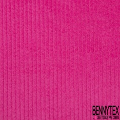 Velours Coton Côtelé Fuchsia