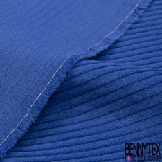 Velours Coton Côtelé Bleu Klein