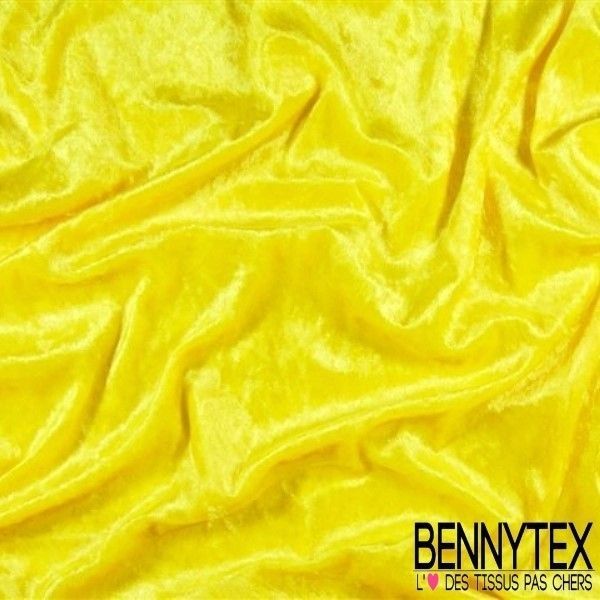 Panne de Velours Jaune Panne de Velours Jaune