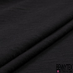 Jersey Coton Uni Chiné Blanc Bleu Céleste