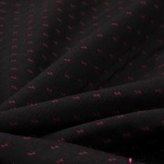 Jacquard Coton Tissé Teint motif Rayure Fantaisie Horizontale Noir Blanc Rose Fluo Bleu Nautique