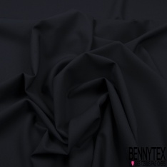 Polylaine Tissé Teint Souple et Fin Indigo Noir