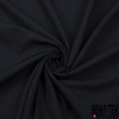 Polylaine Tissé Teint Souple et Fin Indigo Noir