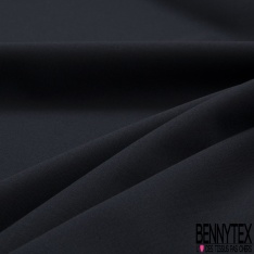 Polylaine Tissé Teint Souple et Fin Indigo Noir