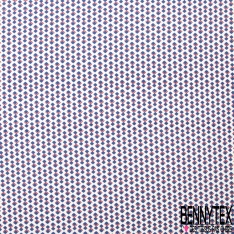 Microfibre Imprimé floral automnal fond sang de taureau