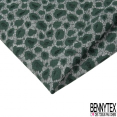 Dentelle Polyamide Florale blanc cassé