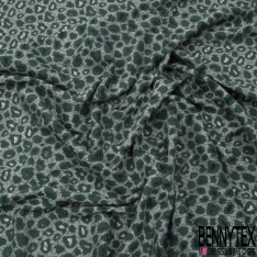 Dentelle Polyamide Florale blanc cassé