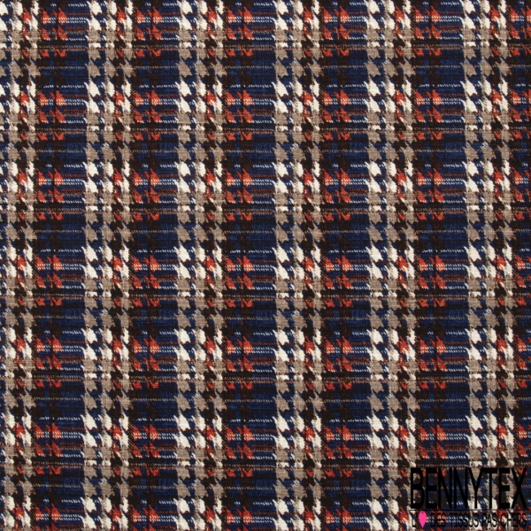 Microfibre Imprimé khaléidoscope multicolore