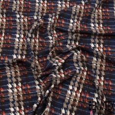 Microfibre Imprimé khaléidoscope multicolore