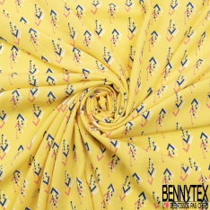 Microfibre Imprimé grand patchwork de tissu fantaisie ton chaud