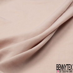 Coupon 3m Microfibre unie fûmée rose