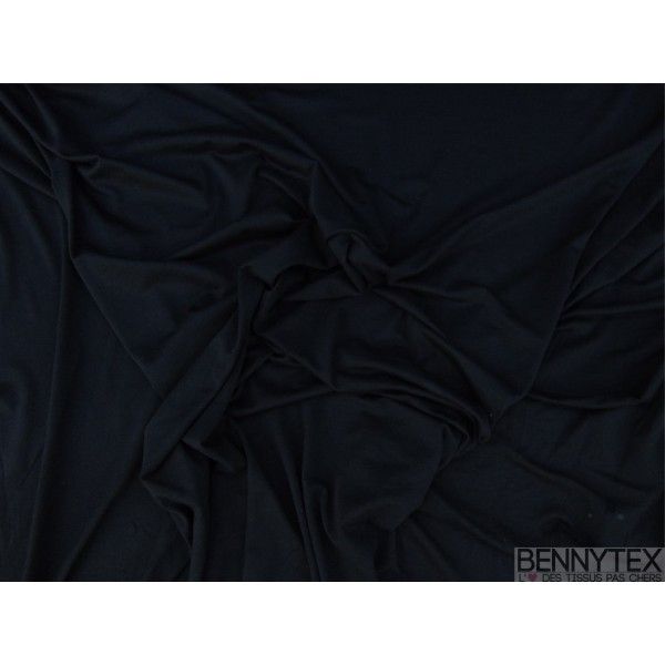 Jersey Viscose Noir Jersey Viscose Noir