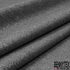 Drap de laine fin costume noir bleuté