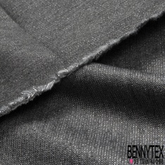 Drap de laine fin costume noir bleuté