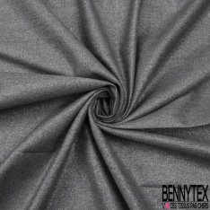 Drap de laine fin costume noir bleuté