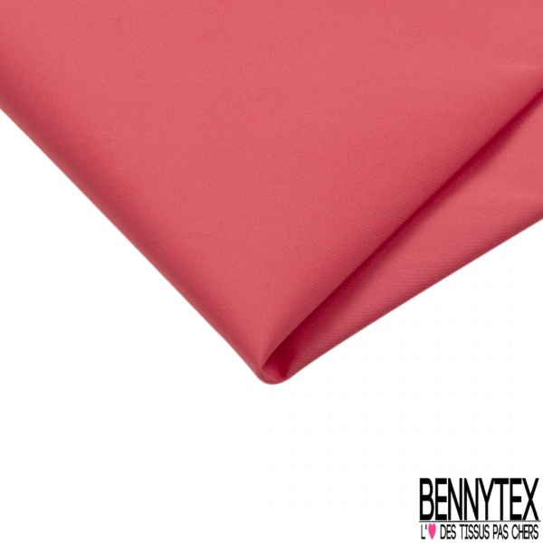 Coupon 3m taffetas polyester uni raisin sec