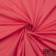 Coupon 3m taffetas polyester uni raisin sec