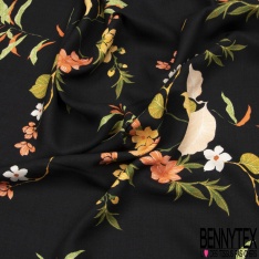 Grain viscose ombre bleue