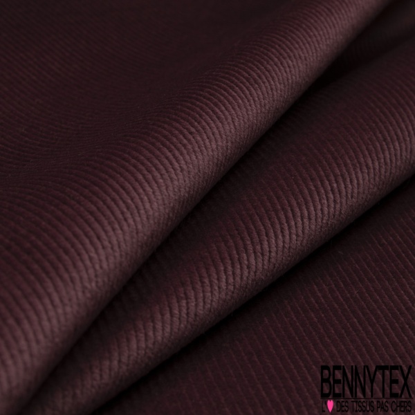 Velours coton 500 raies élasthanne dulcamara