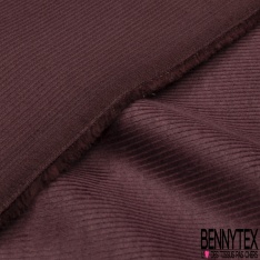 Velours coton 500 raies élasthanne dulcamara