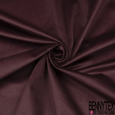 Velours coton 500 raies élasthanne dulcamara