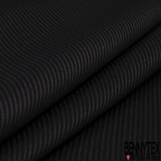 Velours coton côtelé charbon