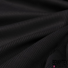 Velours coton côtelé charbon