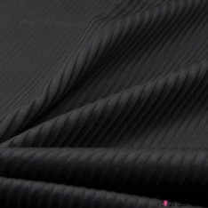 Velours coton côtelé charbon