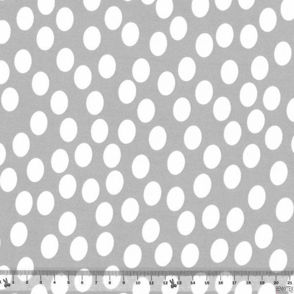 Jersey Cristal Polyester Rond Blanc Fond Beige Jersey Cristal Polyester Rond Blanc Fond Beige
