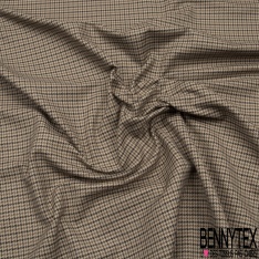 Toile de coton souple blanc discret lurex argent