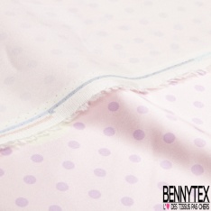 Satin de soie élasthanne imprimé grosse rose cubique ton bleu palais bleu pur fond fantaisie perle
