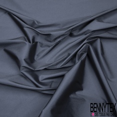 Coupon 3m taffetas satiné polyamide élasthanne uni éclipse totale