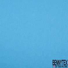 Coupon 3m taffetas satiné polyamide élasthanne uni bleu de gris