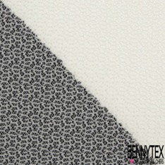 Coupon 3m dentelle guipure florale uni bleu très vif