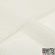 Coupon 3m dentelle guipure florale uni bleu très vif