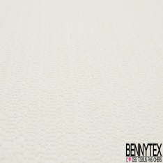 Coupon 3m dentelle guipure florale uni bleu très vif