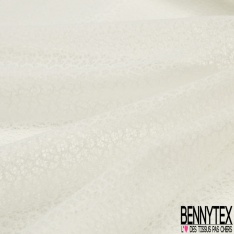 Coupon 3m dentelle guipure florale uni bleu très vif