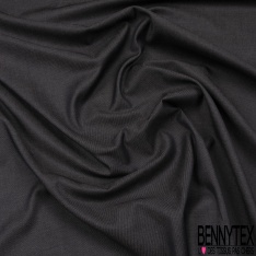 Jeans coton polyester élasthanne souple pour jupe bleu brut