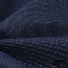 Fibranne jeans coton polyester polyamide bleu impérial