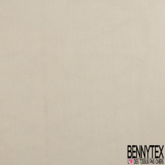 Organza changeant blé nouveau blanc optique