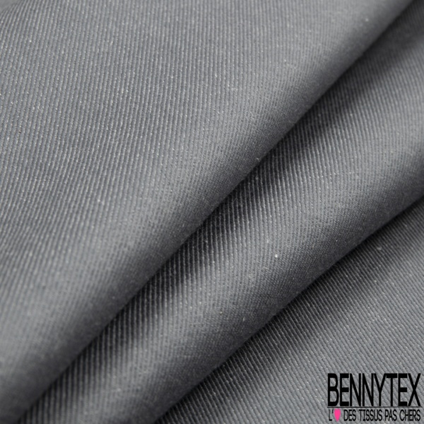 Jeans coton polyester épais bleu crépuscule