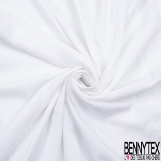 Gaze viscose élasthanne marine