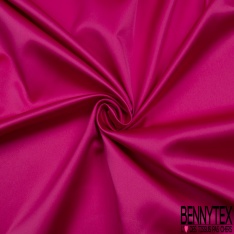 Satin duchesse acétate uni rouge en flamme