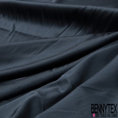 Satin de soie polyamide élasthanne blanc discret