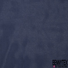 Pongé de soie uni bleu de rêve